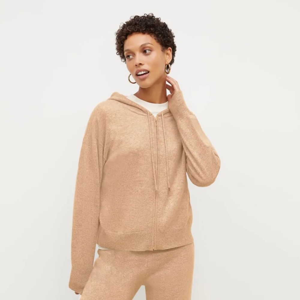 NWT MM LaFleur 100% Cashmere Judith Hoodie
